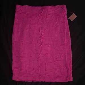 No Boundaries Fuchsia Skirt